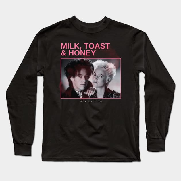 milk, toast and honey - vintage minimalism Long Sleeve T-Shirt by sagitaerniart